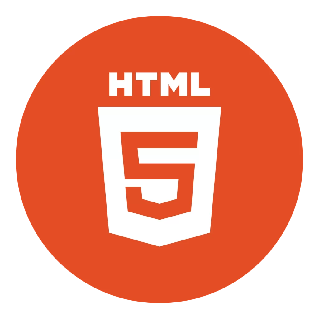 Most recent HTML logo version.