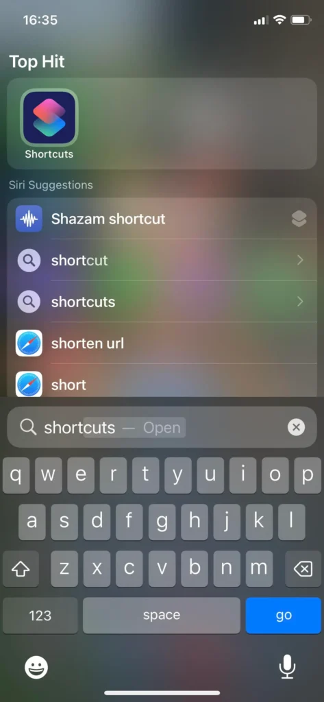 access the clipboard on iphone with shortcut app