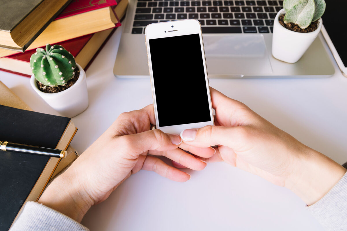 Viewing a file on an iPhone