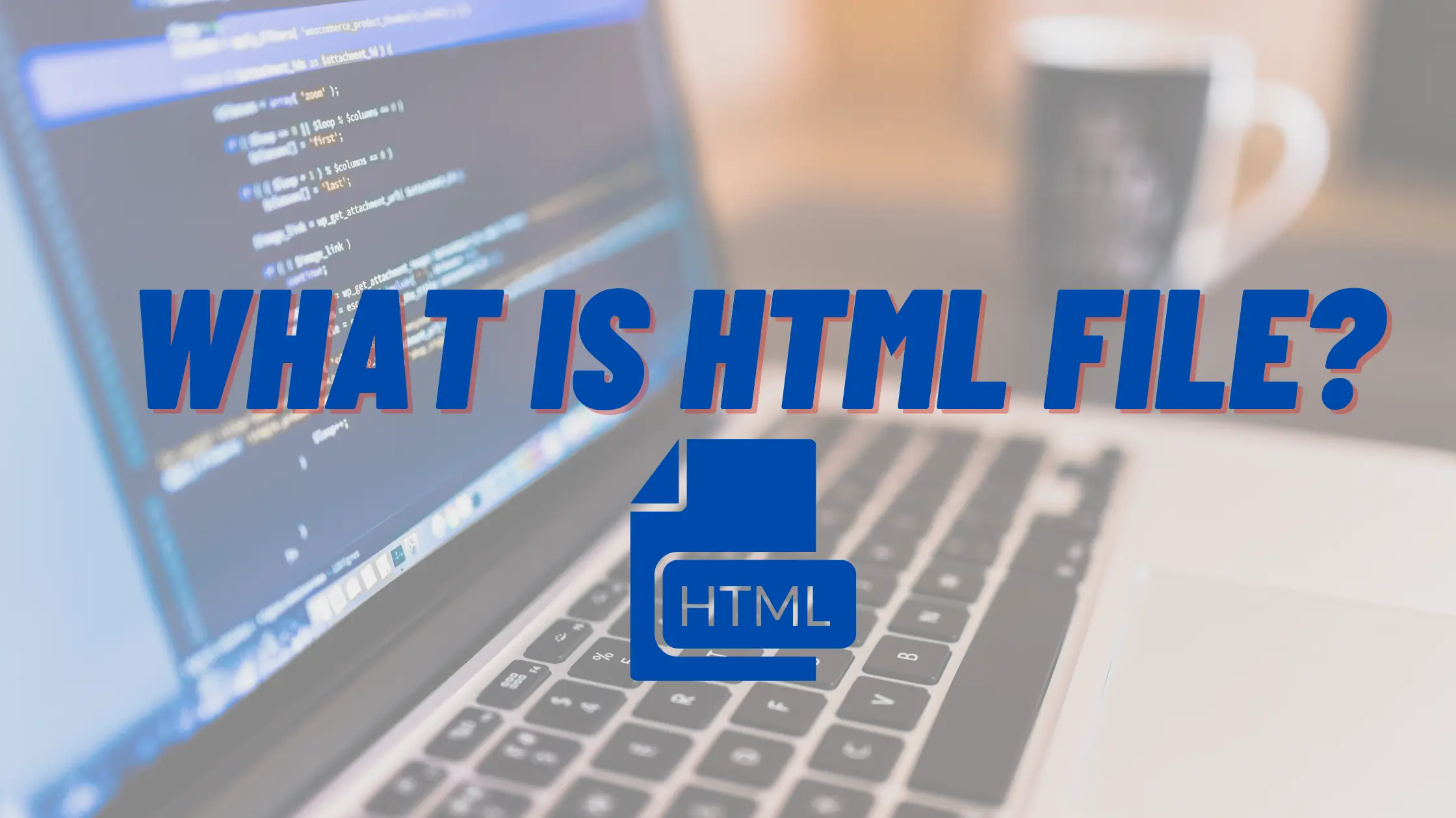 what is html file